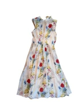 Anthropologie eri + Ali Floral Dress 0 Petite